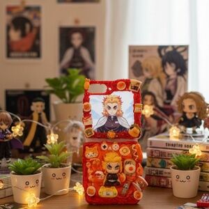 Decoden Phone case Rengoku Demon Slayer